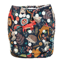 Load image into Gallery viewer, Modrn Printed Baby Pocket Cloth Diaper Nappy Reusable Adjustable Washable Nappies For Baby Boys and Baby Girls In Elegant Style
