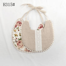Load image into Gallery viewer, Newborn Baby Boys Girls Cute Saliva Towel Feed e Cotton Bibs Dribble Scarf For Baby Kids
