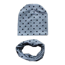 Load image into Gallery viewer, Modern Baby Boys &amp; Girls Hat Scarf Set Beanie Boys Caps with Scarf for Kids In elegant Modern Design
