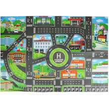 Load image into Gallery viewer, Traffic Road Carpet Play mat Rug For Cars Baby Crawling mat Climbing Pad Parking Lot Map Play Carpet for Baby and Kids
