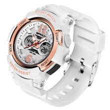 Load image into Gallery viewer, Fashion New Women Sports  Waterproof 50m Watch With Digital LED Ladies Shock Display in  Military Electronic Army Style
