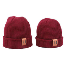 Load image into Gallery viewer, Warm Baby Winter Hat for Kids Beanie Knit Children Hats for Girls &amp; Boys Baby Cap For Kids and Mother/Dad
