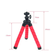 Load image into Gallery viewer, 360 Degree Flexible Lightweight Tripods Phone Holder Camera Desk Universal Portable Holder
