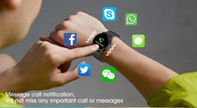 Load image into Gallery viewer, Luxury Popular Trend Smart Watch With LED Color Screen Smartwatch Women Fashion Fitness Tracker Heart Rate monitor
