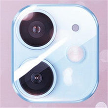 Load image into Gallery viewer, Colourful Tempered Glass Protective Film For iPhone 13 12 11 Pro Max Back Cover Camera Lens Screen Protector For iPhone 13 Mini Camera Lens Protective Lens Film
