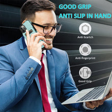 Load image into Gallery viewer, Luxury Cards Case For iPhone 14 13 12 Mini 11 Pro Max Durable Leather Strong Stand Holder Phone Cover Magnetic Flip Case For Women Girls With Card Holder Secure Card Holder
