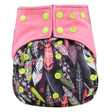 Load image into Gallery viewer, All-In-One  Cloth Diaper for Baby Bamboo Charcoal Eco-friendly Baby Cloth Diaper
