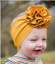 Load image into Gallery viewer, Luxury Modern printed Baby Girls Bow Hairband Turban Knot  Headband Girl Headwear Newborn Girl Turban Hairband For Girls
