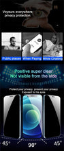 Load image into Gallery viewer, Anti Spy Ceramic Film For Iphone 13 12 11 Pro Max Mini Xr Xs Max Se 2020 8 6s 7 6 Plus Se3 Mobile Phone Screen Protector  Anti-scratch, Ultra-clear Screen Protector Film For Iphone
