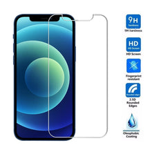 Load image into Gallery viewer, 4Pcs Protective glass on For iPhone 14 13 12 11 Pro Max XS XR Mini screen protector Tempered glass For iphone 7 8 14 Plus glass Clear Screen Protector Guard Anti Scratch Screen Protector For iPhone

