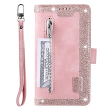 Load image into Gallery viewer, Business Blue New Cards Flip Leather Case For iPhone 14 13 12 11 Pro Max 10 X 6 6s 7 8 Plus XR XS Max Multifunctional Wallet Phone Case  Multi-Card Wallet Leather iphone Case
