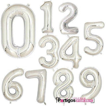Load image into Gallery viewer, Helium Modern 32inch Luxury Ballon Number Foil Ballons For Party and Celebrations Modern Decoration for Celebration
