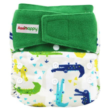 Load image into Gallery viewer, Baby Pocket Cloth Diaper Suede Cloth Inner Washable Reusable Eco-Friendly Nappies Cover Wrap In Modern Elegant Deisgn For Baby
