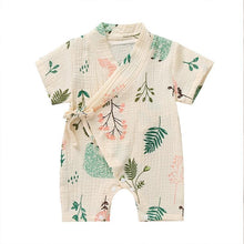 Load image into Gallery viewer, Summer Baby Girl/Boys Clothing Short-sleeved Rompers Jumpsuit Floral Print  Cute Soft Newborn Infant Baby Playwear For Girls and Boys Kids
