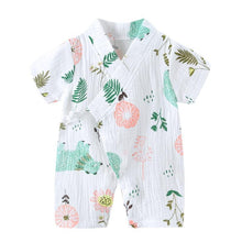 Load image into Gallery viewer, Summer Baby Girl/Boys Clothing Short-sleeved Rompers Jumpsuit Floral Print  Cute Soft Newborn Infant Baby Playwear For Girls and Boys Kids
