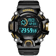 Load image into Gallery viewer, Digital Mens  Sports Waterproof 50 M Watches With Auto Date relogio masculino  Army Military Sports Unisex Watch
