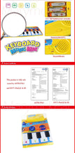 Load image into Gallery viewer, Music Piano Play Mat Multi-function with Instrument Sound Demo Songs Cloth Musical Carpet Educational Toys For Kids

