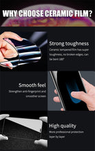 Load image into Gallery viewer, 3Pcs Ceramic Protective Glass For iPhone 14 13 12 11 Pro XR XS Max X 8 7 6 Plus Soft Glass Screen Protector For SE2022 PMMA Film 9H-Hardness, Anti-Scratch No Bubbles Screen Protector
