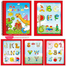 Load image into Gallery viewer, Early Education Montessori Painting Drawing Board For Kids Toys Coloring Book Doodle &amp; Magic Pen Magic Water Drawing Book
