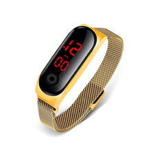 Load image into Gallery viewer, STEVVEX Men's Business Electronic Watch Simple Luxury Steel Belt Folding Buckle Sports Digital Watch For Men and woman
