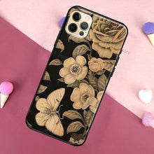 Load image into Gallery viewer, Vintage Tree Flower Bamboo Wood Case For iPhone Pro Max 12 13 min SE For iPhone 13 Shockproof Wooden Texture Protective Cover Unique &amp; Classy Wooden Case
