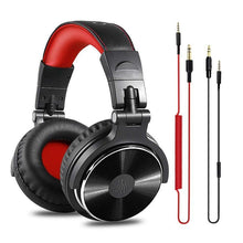 Load image into Gallery viewer, STEVVEX Wired Professional Studio Pro DJ Headphones With Microphone Over Ear HiFi Monitor Music Headset Earphone For Phone PC
