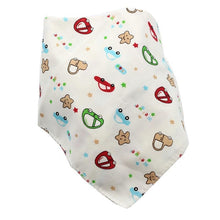 Load image into Gallery viewer, Baby Bibs Triangle Cotton Cartoon Child Bandana Dribble Bibs Newborn Slabber Absorbent Cloth For Baby and Kids
