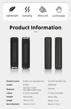 Load image into Gallery viewer, ROCKBROS Cycling Grips: Boost Ride Comfort &amp; Control!
