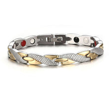 Load image into Gallery viewer, Elegant Modern Twisted New Luxury Amazing Healthy Magnetic Fashion Bracelet For Women and Man
