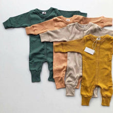 Load image into Gallery viewer, Baby Girl / Boy Clothes Kids Knitted Long Sleeve Autumn Winter Romper Solid Jumpsuit Outfit
