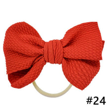 Load image into Gallery viewer, Headband Bow Girl Headbands Nylon Elastic Hair Accessories Photography Props For Baby Girls In Elegant Design
