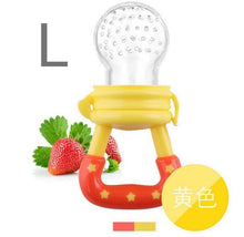 Load image into Gallery viewer, Silicone Baby Pacifier Feeder Cartoon Animal Infant Nipple Holder Newborn Fruit pacifier Tetine Silicona Nipple Bit
