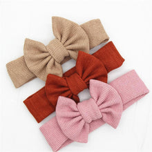 Load image into Gallery viewer, Modern Cute Baby Girl Headbands Knitted Newborn Baby Bow Infant Head Bands Hairbands For Girls Hair Accessories
