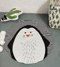 Load image into Gallery viewer, Creative Elephant Design Baby Play Mat  Round Carpet Cotton Animal Play Mat Newborn Infant Crawling Carpet For Baby Kids
