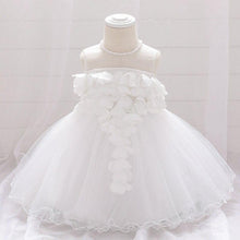 Load image into Gallery viewer, Luxury Modern Designer Toddler Baby Girl Infant Princess Lace Tutu Dress Baby Girl Wedding Dress Kids Party Dress
