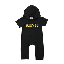 Load image into Gallery viewer, Boy Jumpsuits Newborn Baby Boy Kids King Romper Jumpsuit Outfits Fpr Boys In Short And Long Variant With Print
