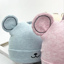 Load image into Gallery viewer, Modern Baby Hat Toddler Girls Boy Ears Plush Cap Winter Warm Bear Hat Cute Ears Plush Cap Beanie

