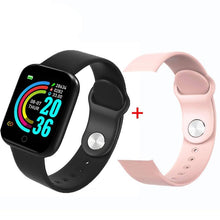 Load image into Gallery viewer, Luxury NEW Fashion Style Stainless Steel Smart Watch For Women and Men Electronics Sport Wrist Watch For Android IOS Square Smartwatch Smart
