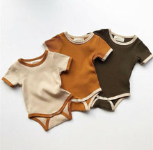 Load image into Gallery viewer, Fashion Newborn Baby Boy Girl Romper Jumpsuit Outfits Knitted Cotton Clothes For Babies In Classic Style
