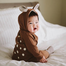 Load image into Gallery viewer, Baby  Dinosaur and Rabit Jumpsuit With Zipper Newborn Baby Clothes Crawling Clothes Baby Girls and Boys Kids Costume Jumpsuit
