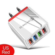 Load image into Gallery viewer, Portable USB Charger Quick Charge 3.0 4.0 QC3.0 Fast Charging Mobile Phone Accessories
