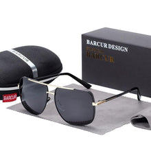 Load image into Gallery viewer, Luxury Elegant Square Polarized Sunglasses Brand Driving Glasses for Men and Boys With UV400 Protection
