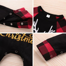 Load image into Gallery viewer, Baby Christmas Newborn Long Sleeve Rompers Jumpsuit for Boys Girls Infant Outfit With Holiday Design For Baby Boys And Girls
