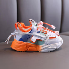Load image into Gallery viewer, Baby Girls Boys Casual Shoes Soft Bottom Non-slip Breathable Outdoor Fashion Kids Sneakers Children Sports Shoes
