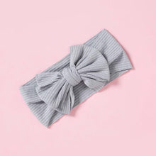 Load image into Gallery viewer, Modern Bowknot Baby Headband Elastic Turban Baby Girl Headbands Baby Girls Bow
