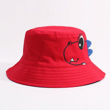 Load image into Gallery viewer, Lovely Baby Hat Soft Cotton Bucket Hat For Baby Boys and Girls Cartoon Bear Star Prints Cap Kids Fishing Hat
