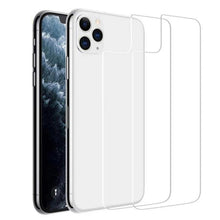 Load image into Gallery viewer, Back Tempered Glass For iPhone 14 12 13 pro max SE 20 Protective Glass case on iPhone 14 Plus 14Pro Rear Screen Protector Glass Transparent Scratch Resistant Bubble Free Back Screen Guard For iPhone
