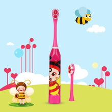 Load image into Gallery viewer, Cartoon Children Electric Toothbrush Double-sided  Heads Electric Teethbrush Or Replacement Brush Perfect Electric Brush For Kids
