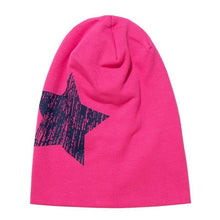 Load image into Gallery viewer, Baby Street Dance Hip Hop Hat Star Baby Beanie Cap And Scarf for Boys And Girls For Autumn Winter
