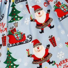 Load image into Gallery viewer, Baby Girls Print Christmas Santa Dress Princess Outfits Long Sleeve Fashion  Unique Design Perfect Gift
